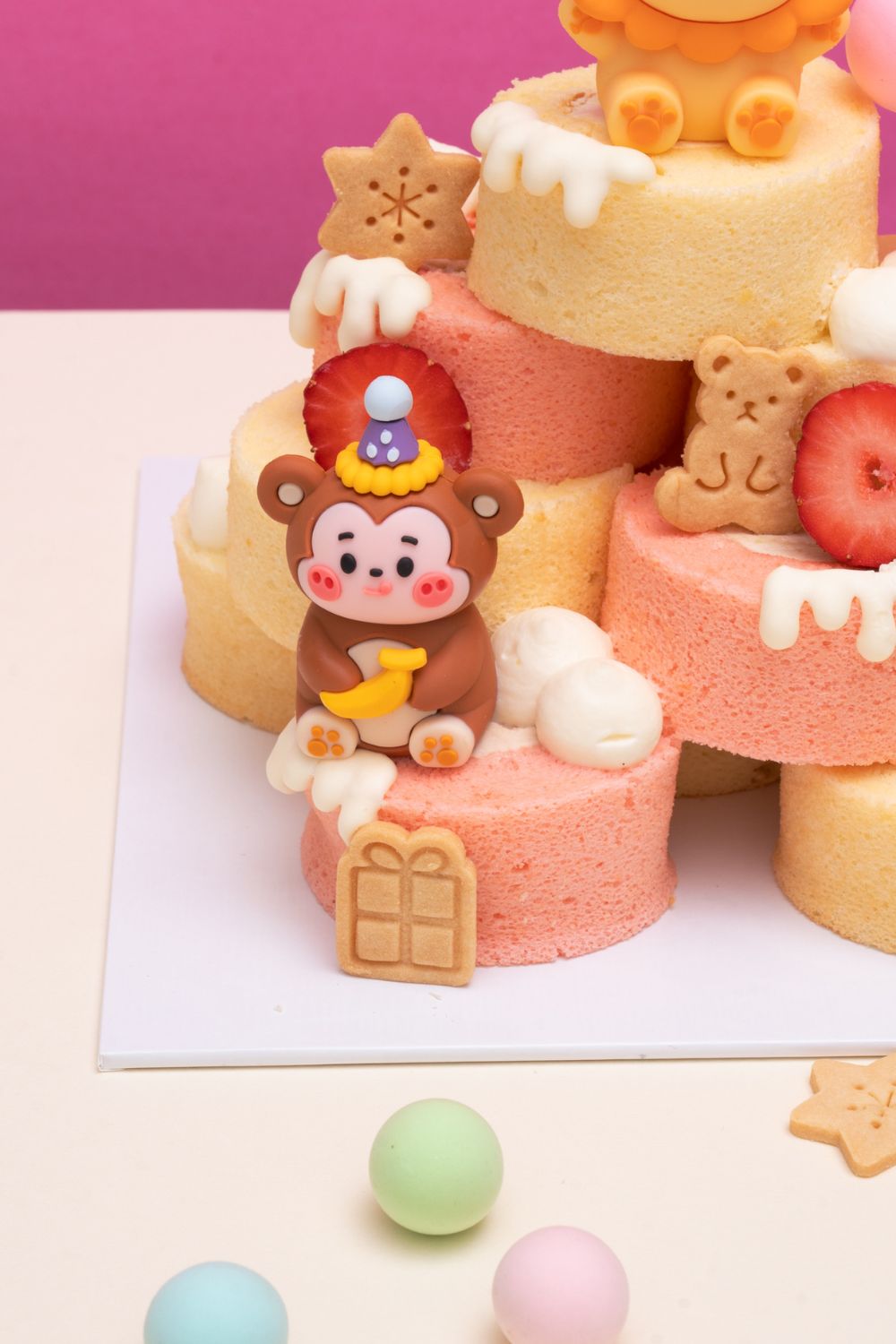 Roll Cake Tower