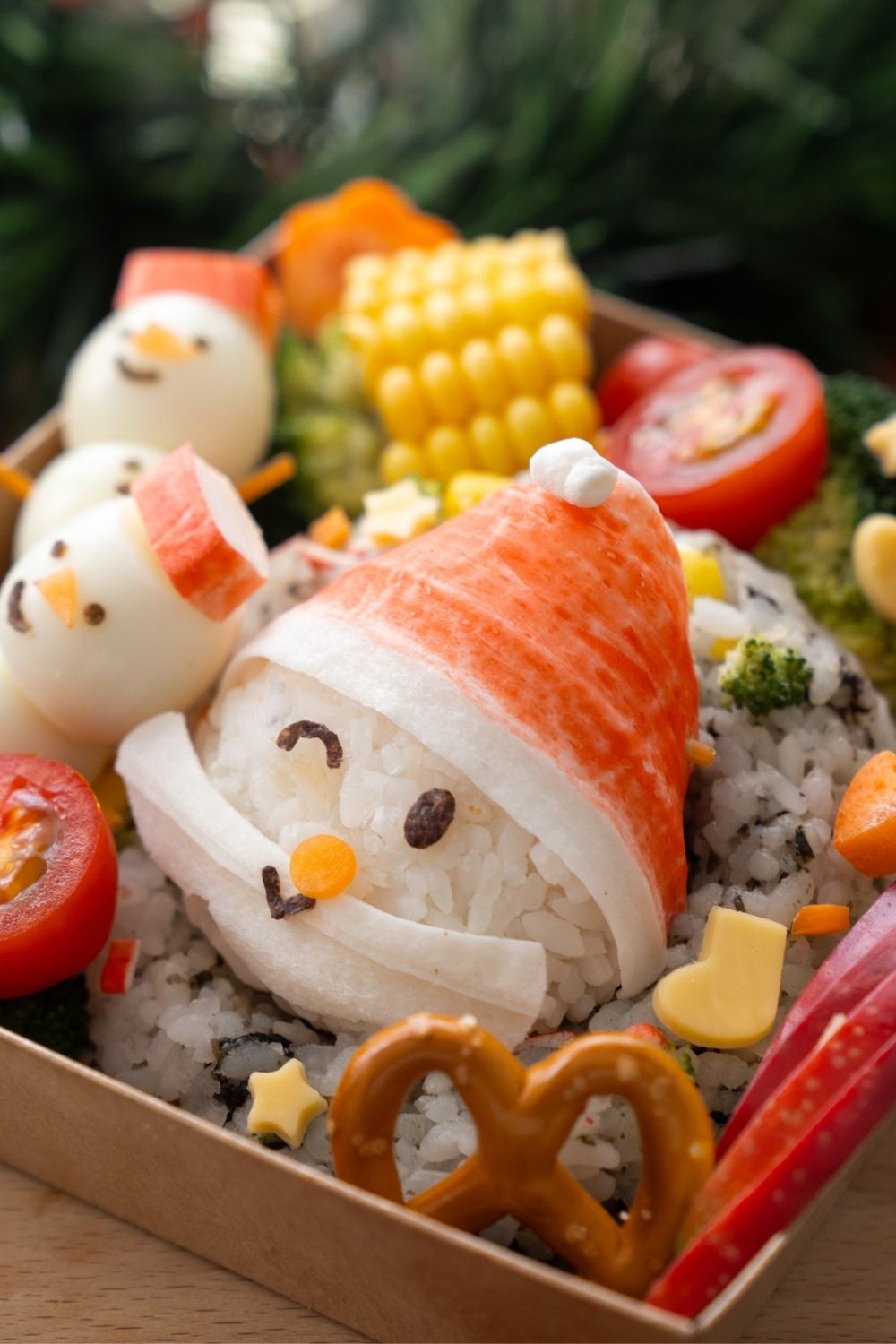 Christmas Jolly Bento Box Cooking Class for Kids β