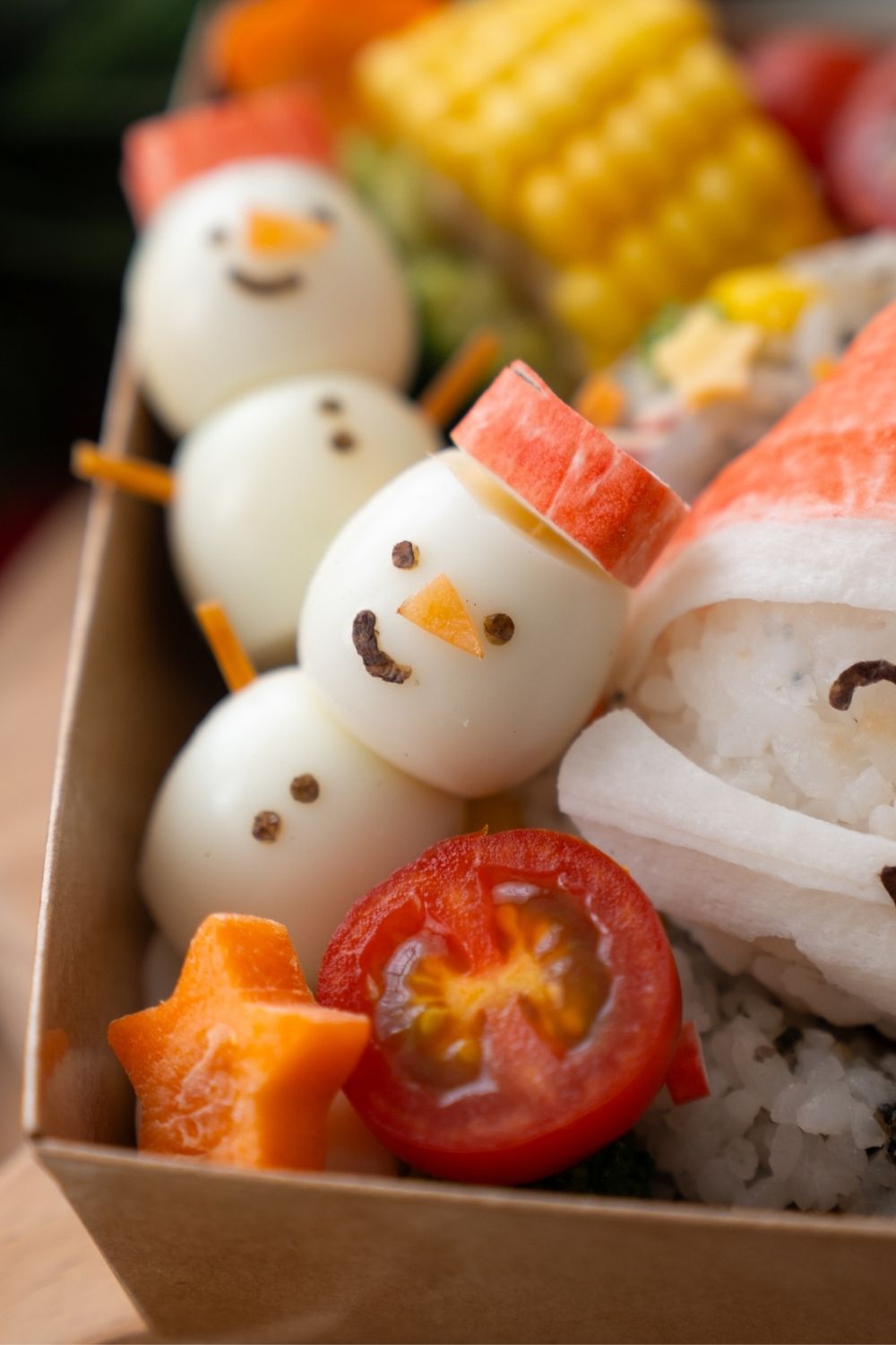 Christmas Jolly Bento Box Cooking Class for Kids β