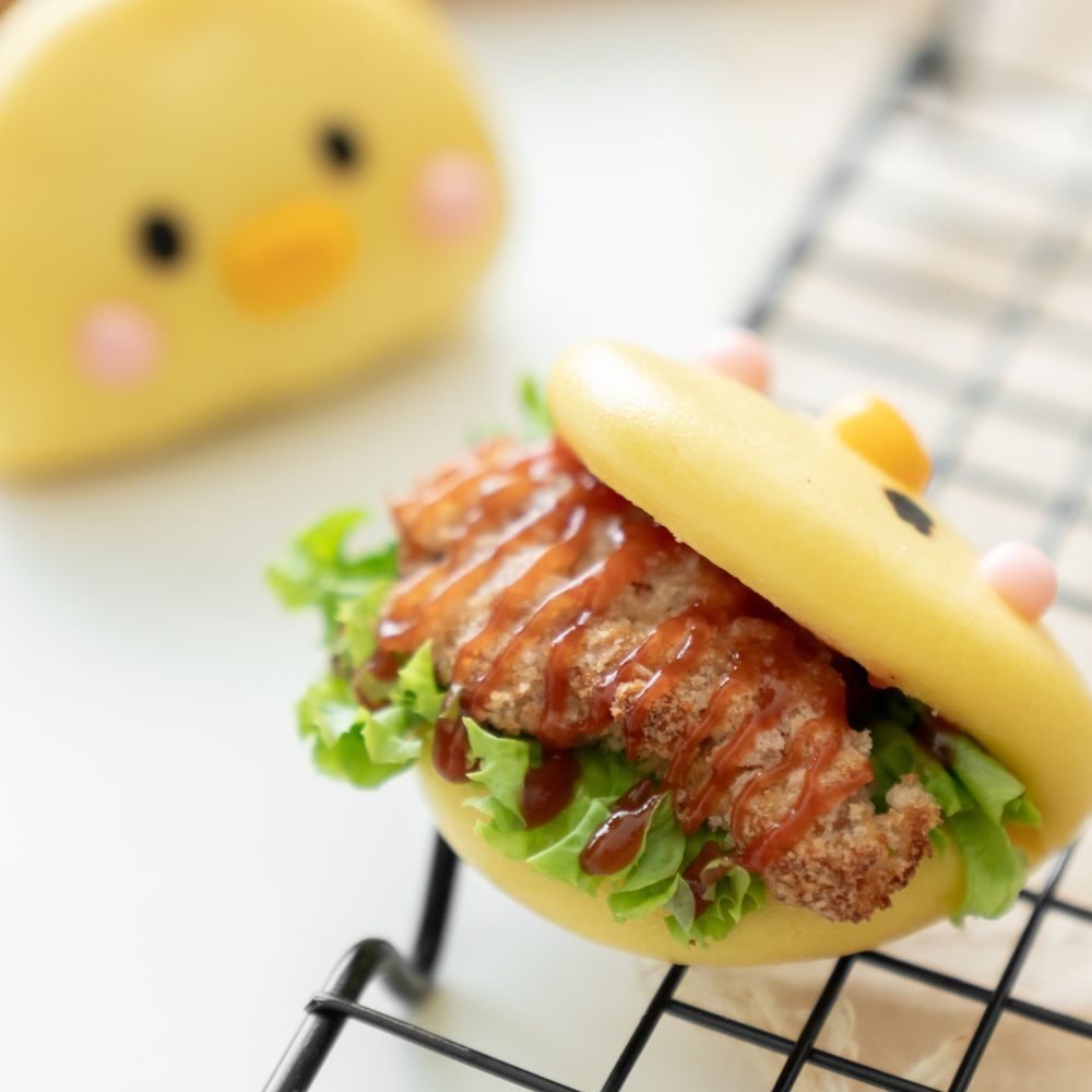 Brown & Sally Steamed Bao Buns with Filling Cooking Class for Kids π€π»