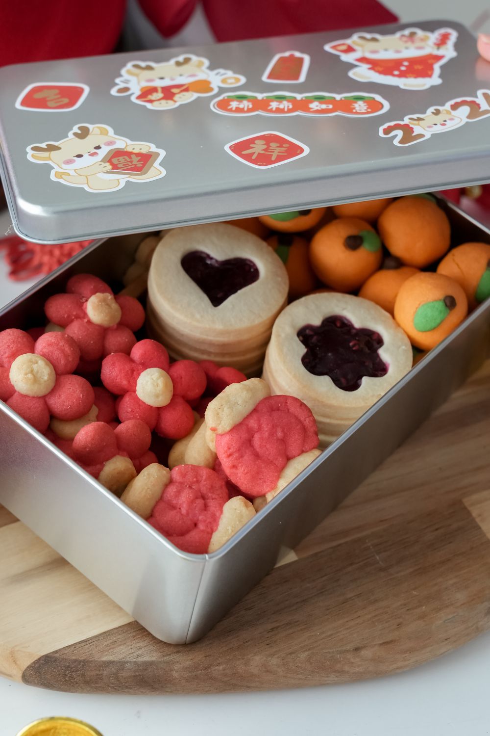 Heng Ong Huat Cookie Box Baking Class for Kids 🍊🧧