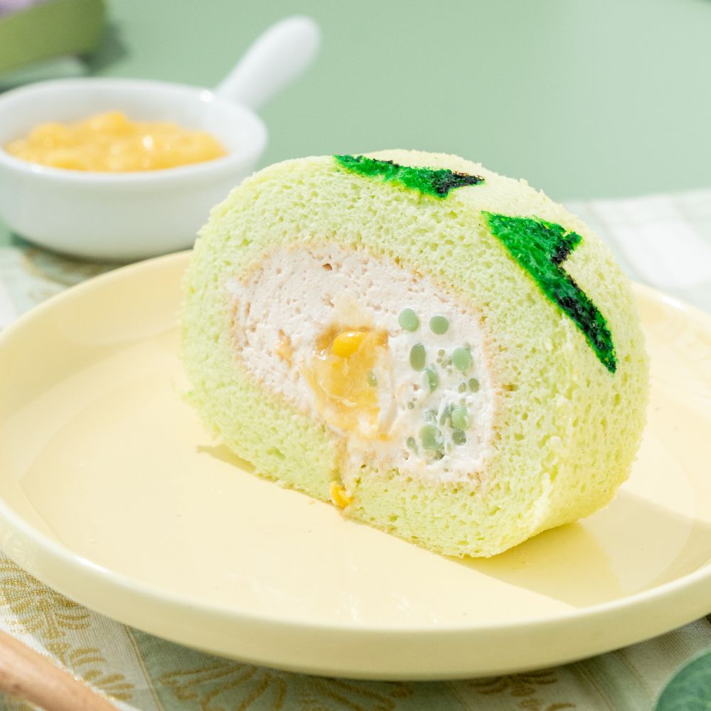 Ketupat Cendol Roll Cake Baking Class for Kids ππ°