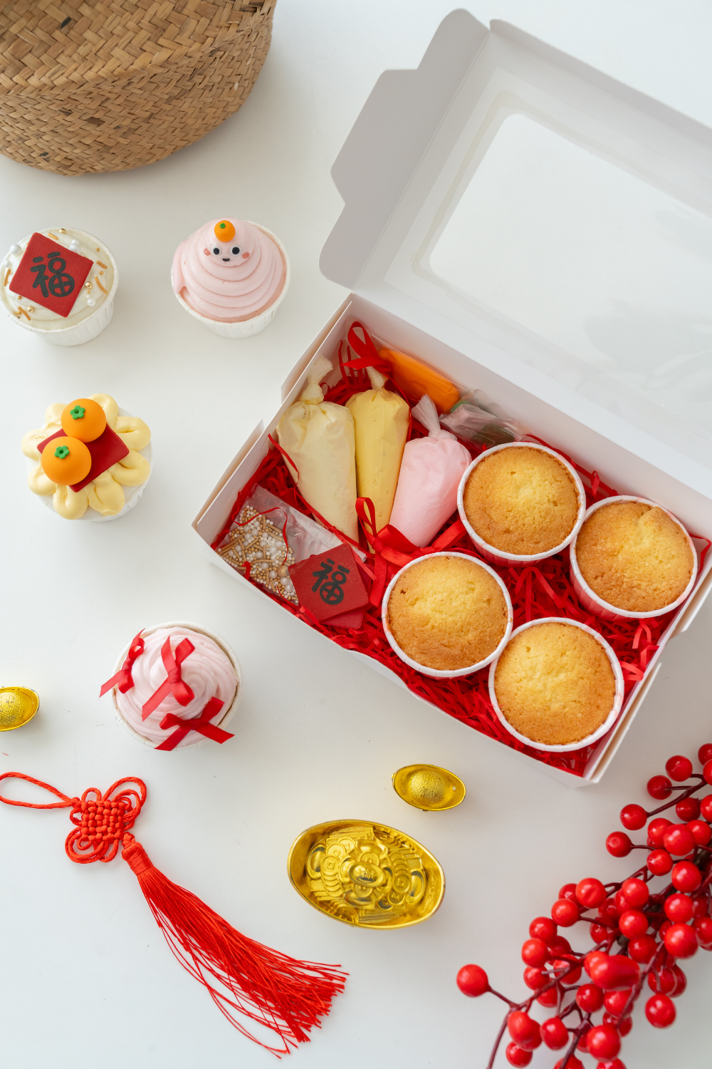 CNY Cupcakes DIY Kit for Kids ππ§§