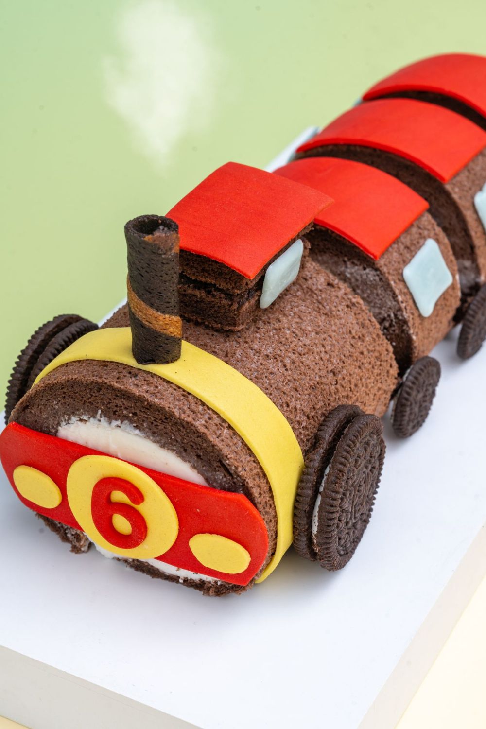 Choo Choo Train Roll Cake Baking Class for Kids π