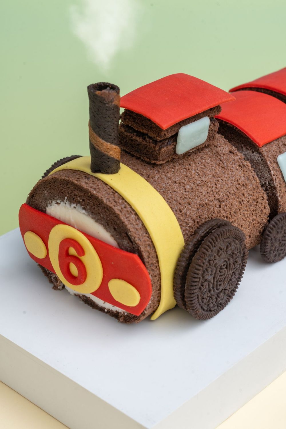 Choo Choo Train Roll Cake Baking Class for Kids π