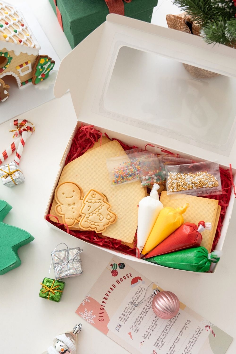 Gingerbread House DIY Kit for Kids ππ