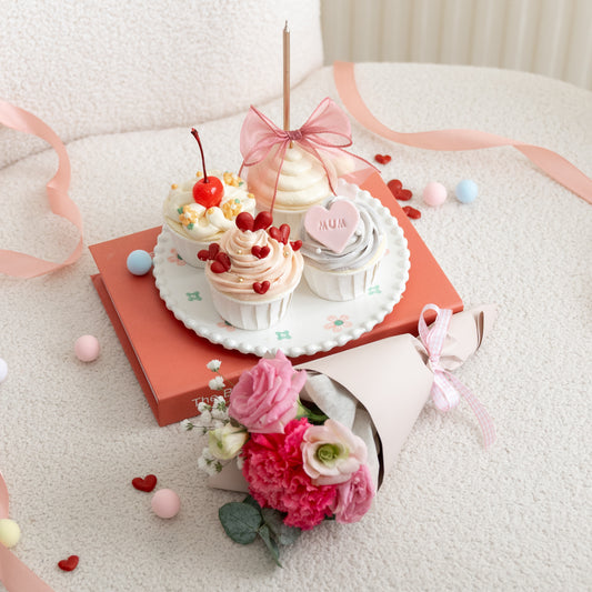 Motherβs Day Cupcake and Mini Floral Bouquet Baking Class for Kids π§πΉ