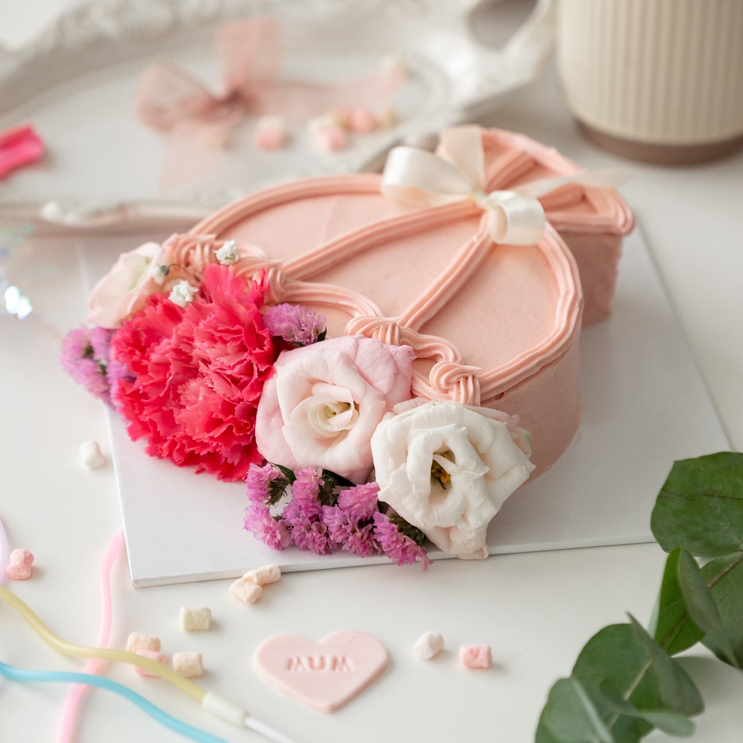 Mother’s Day Floral Bouquet Cake Baking Class for Kids 🌹