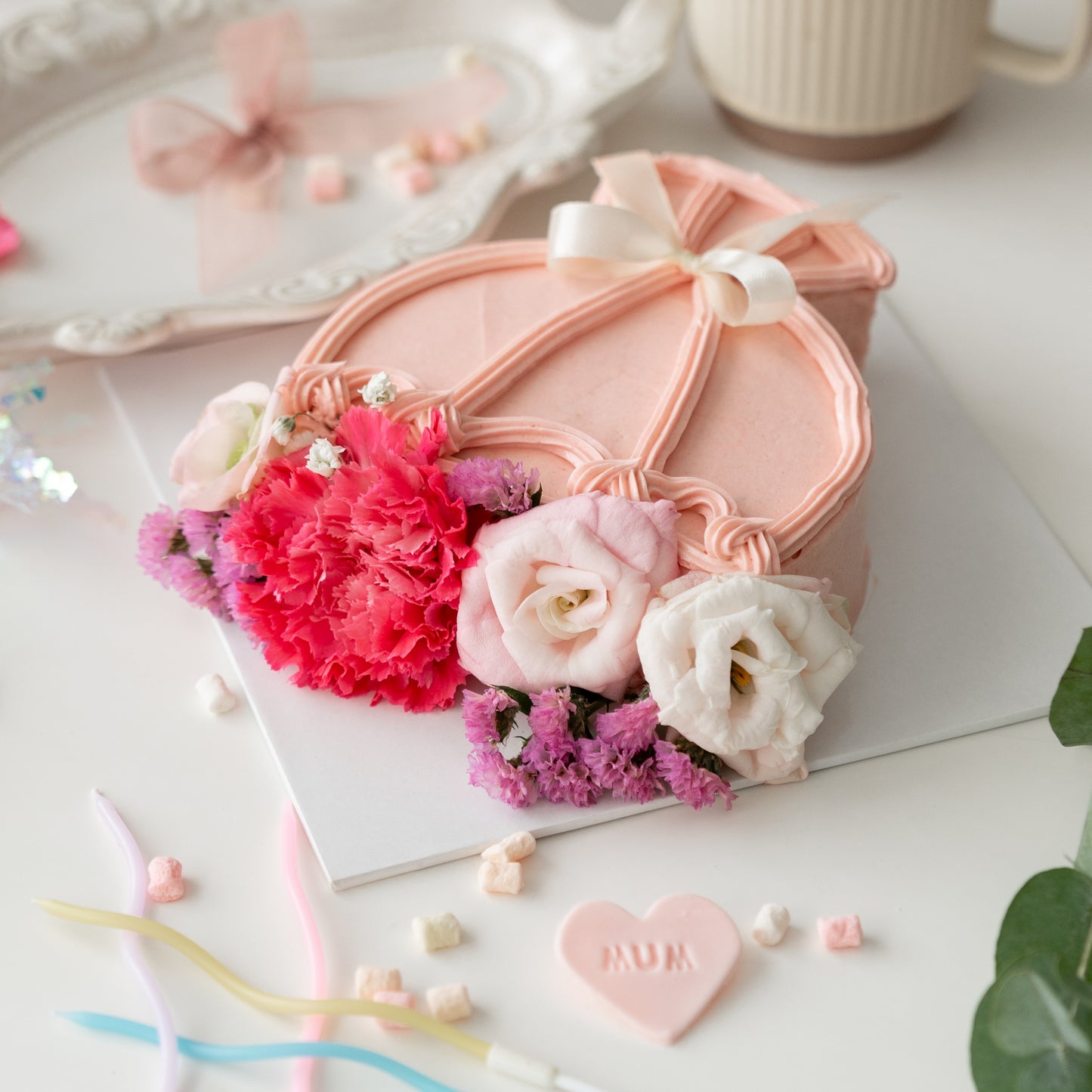 Mother’s Day Floral Bouquet Cake Baking Class for Kids 🌹