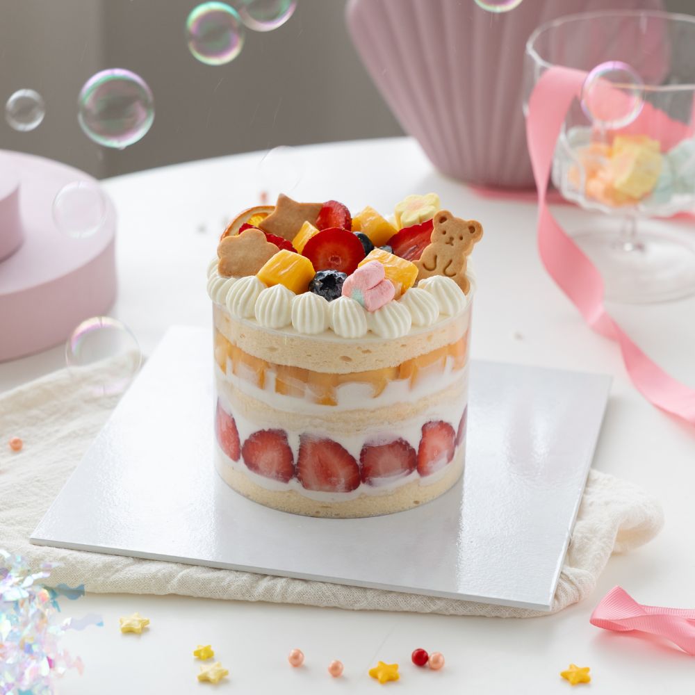 Fresh Fruit Cake Baking Class for Kids ππ₯