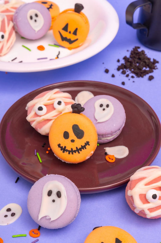 Halloween Macarons Baking Class for Kids 👻🕷