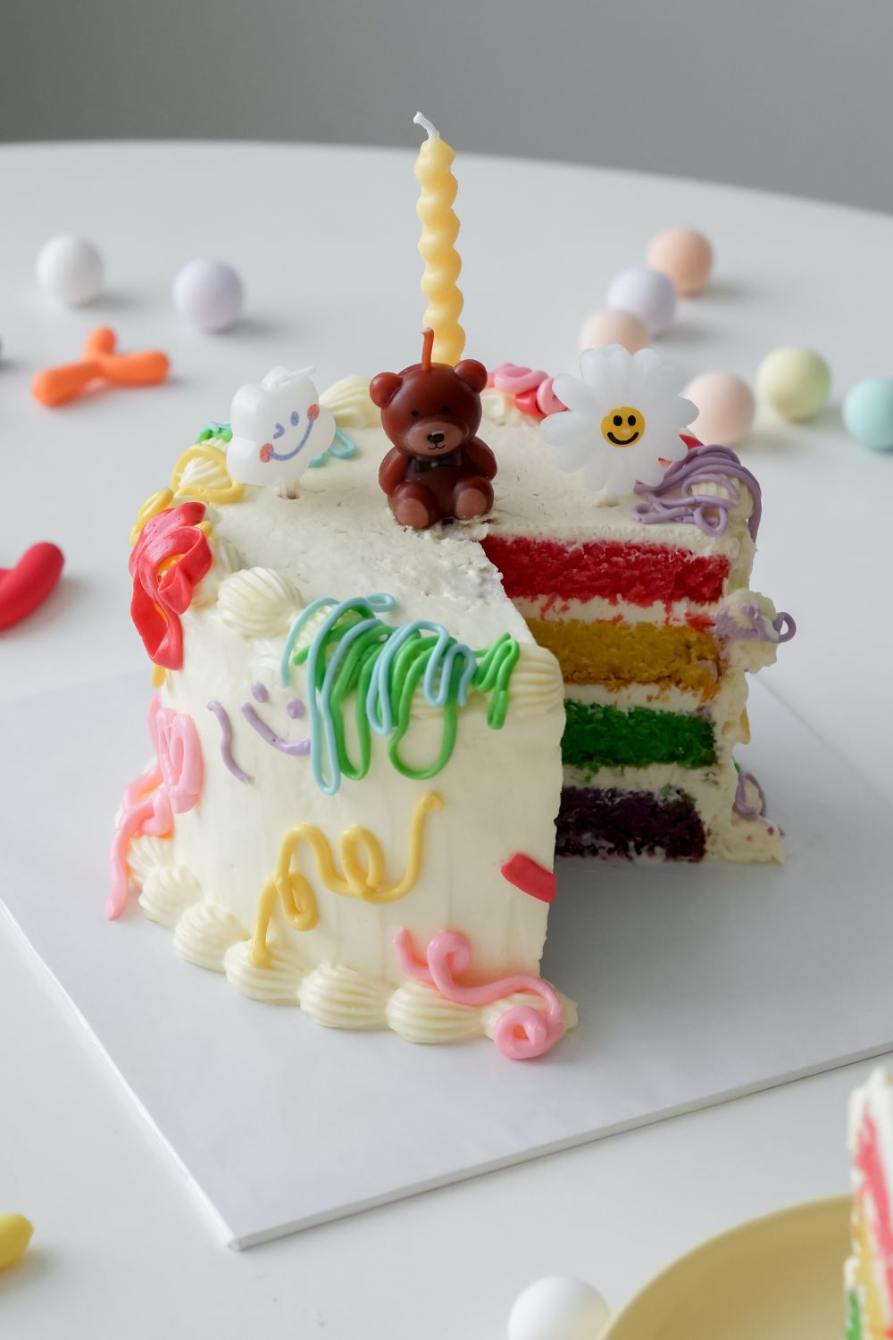 Rainbow Cake Baking Class for Kids 🍰