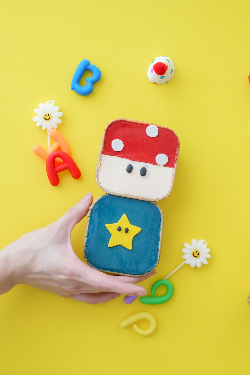 Super Mario Square Cupcakes Baking Class for Kids ๐๐ง
