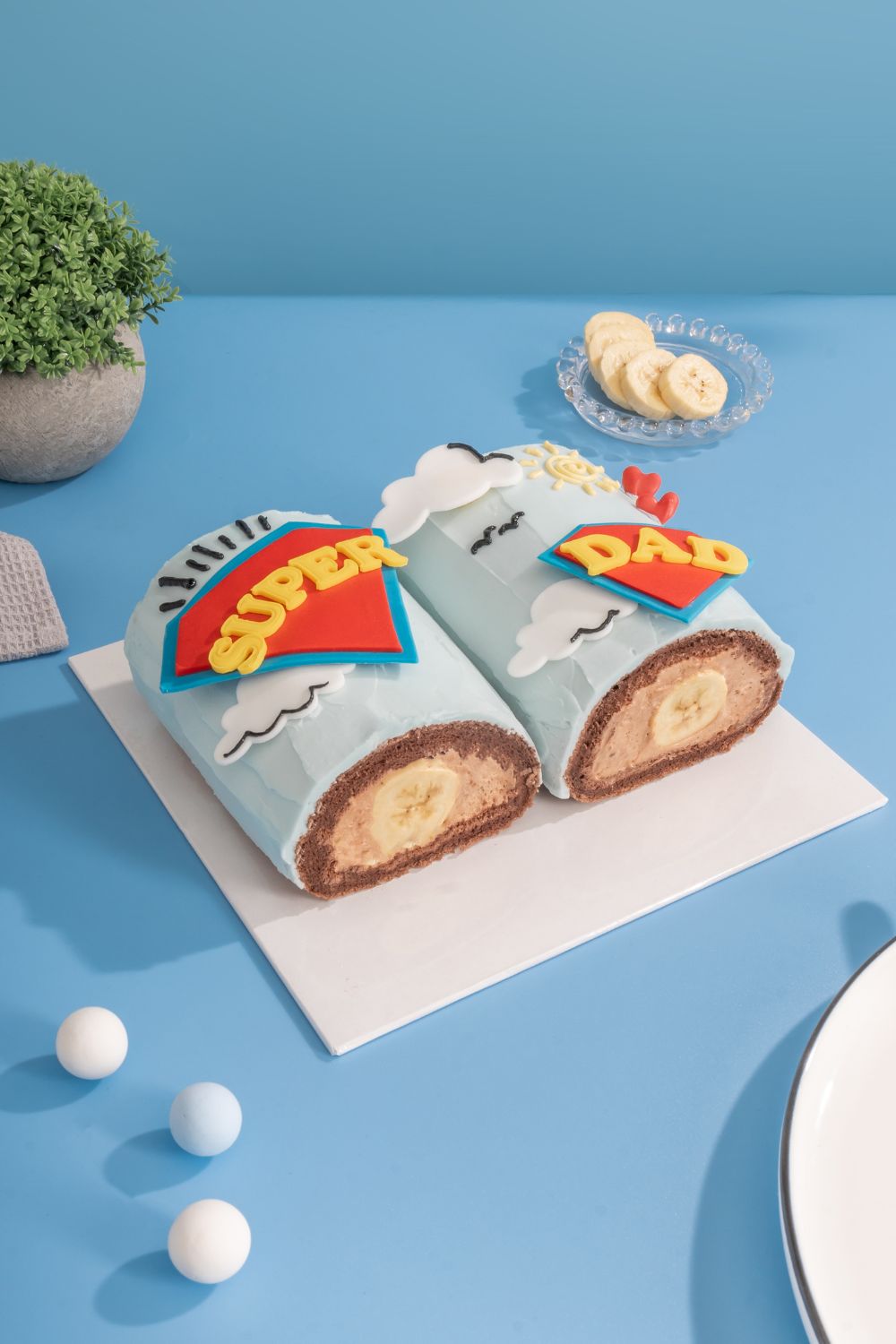 Father’s Day SUPERDAD Roll Cake Baking Class for Kids 👨🏻