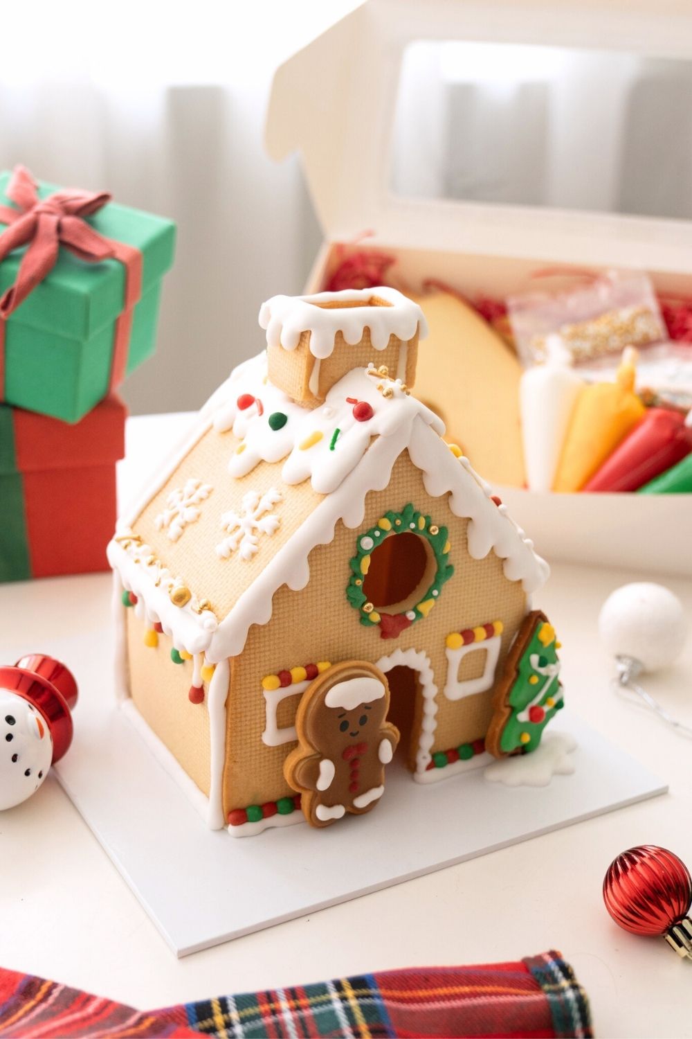 Gingerbread House DIY Kit for Kids ππ