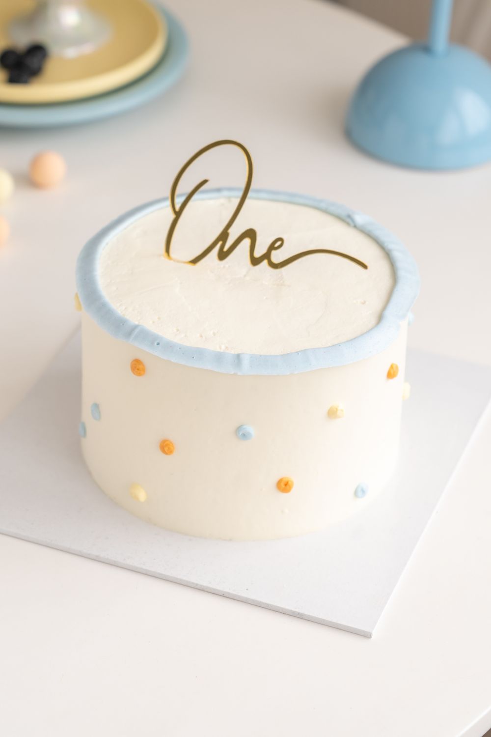 'ONE' Smash Cake 5"