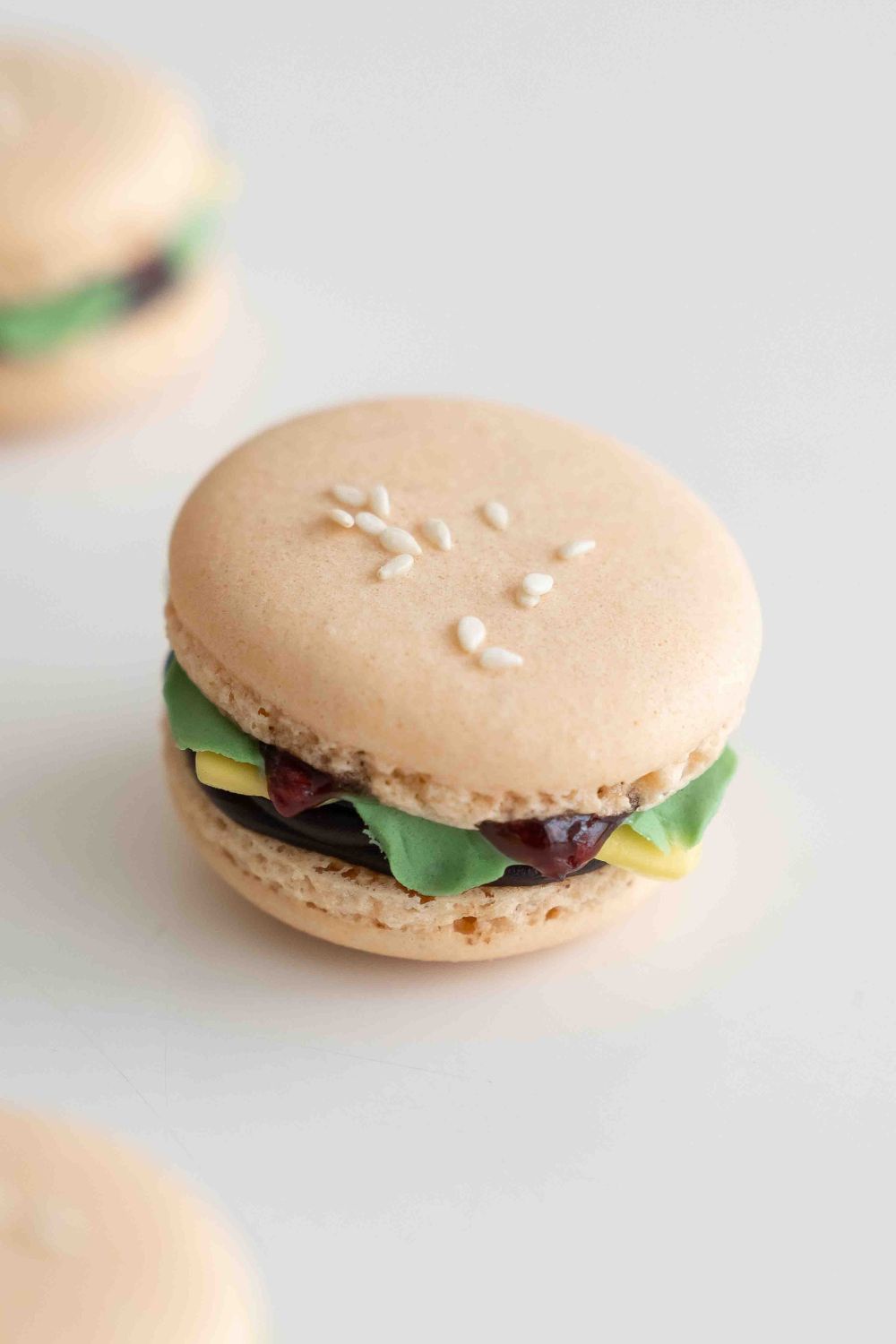 Burger Macarons Baking Class for Kids ππ«