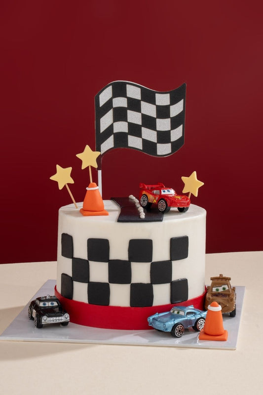 McQueen Car Celebration Cake 6”