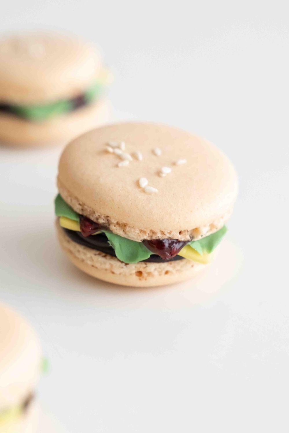 Burger Macarons Baking Class for Kids ππ«