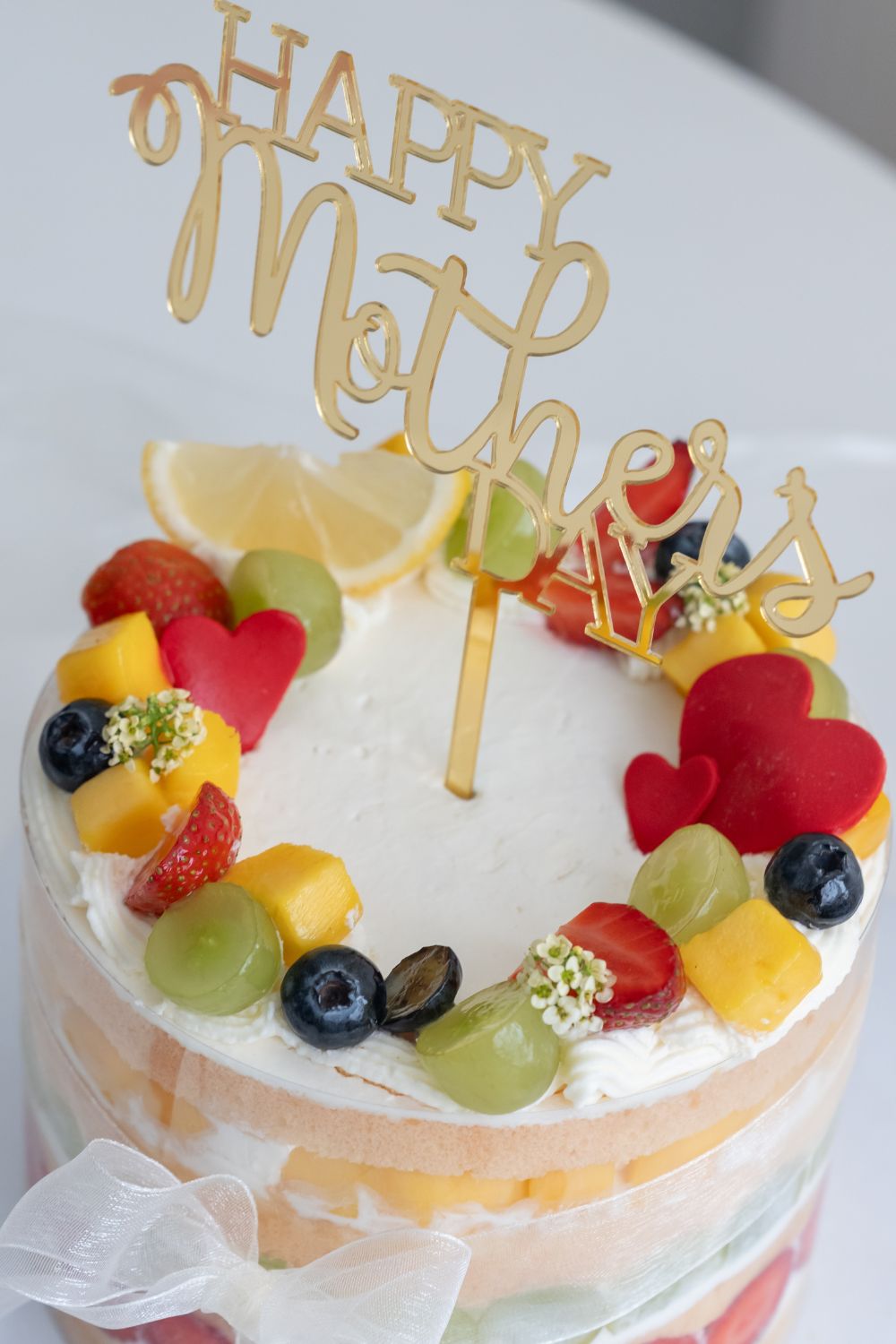 (Pre-Order) Mother's Day Fresh Fruit Cake 6”