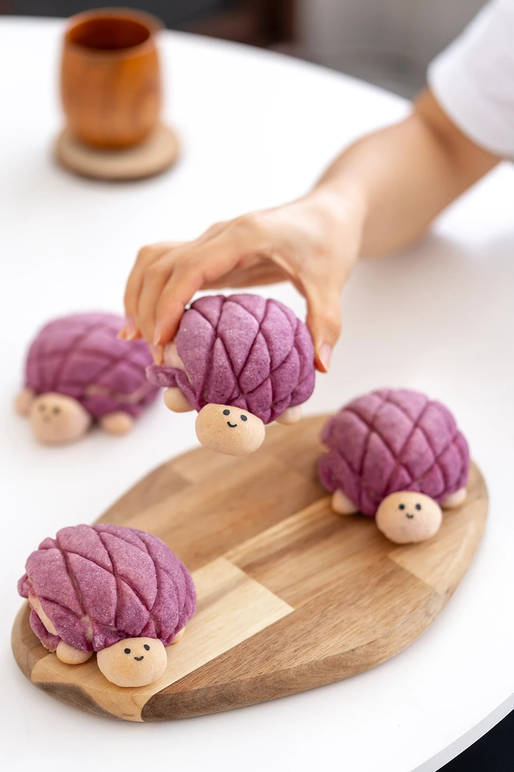 Turtle Polo Buns made by Kids
