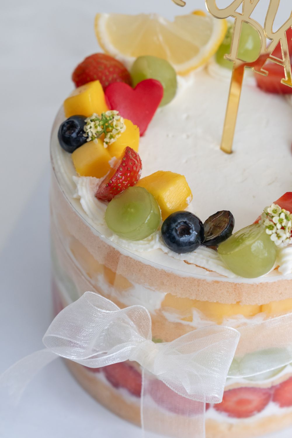 (Pre-Order) Mother's Day Fresh Fruit Cake 6”