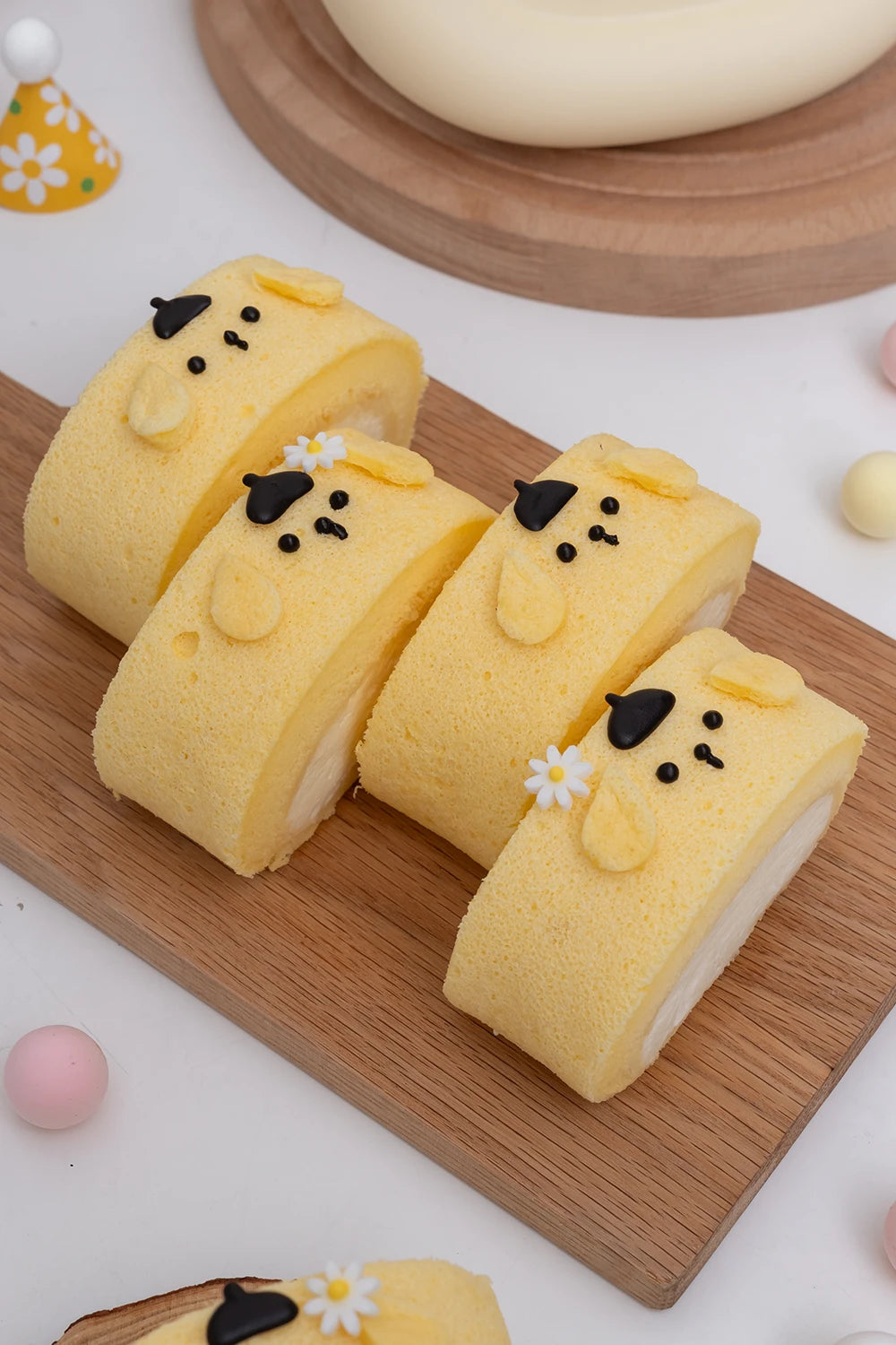 Pompompurin Roll Cake Children's Baking Class