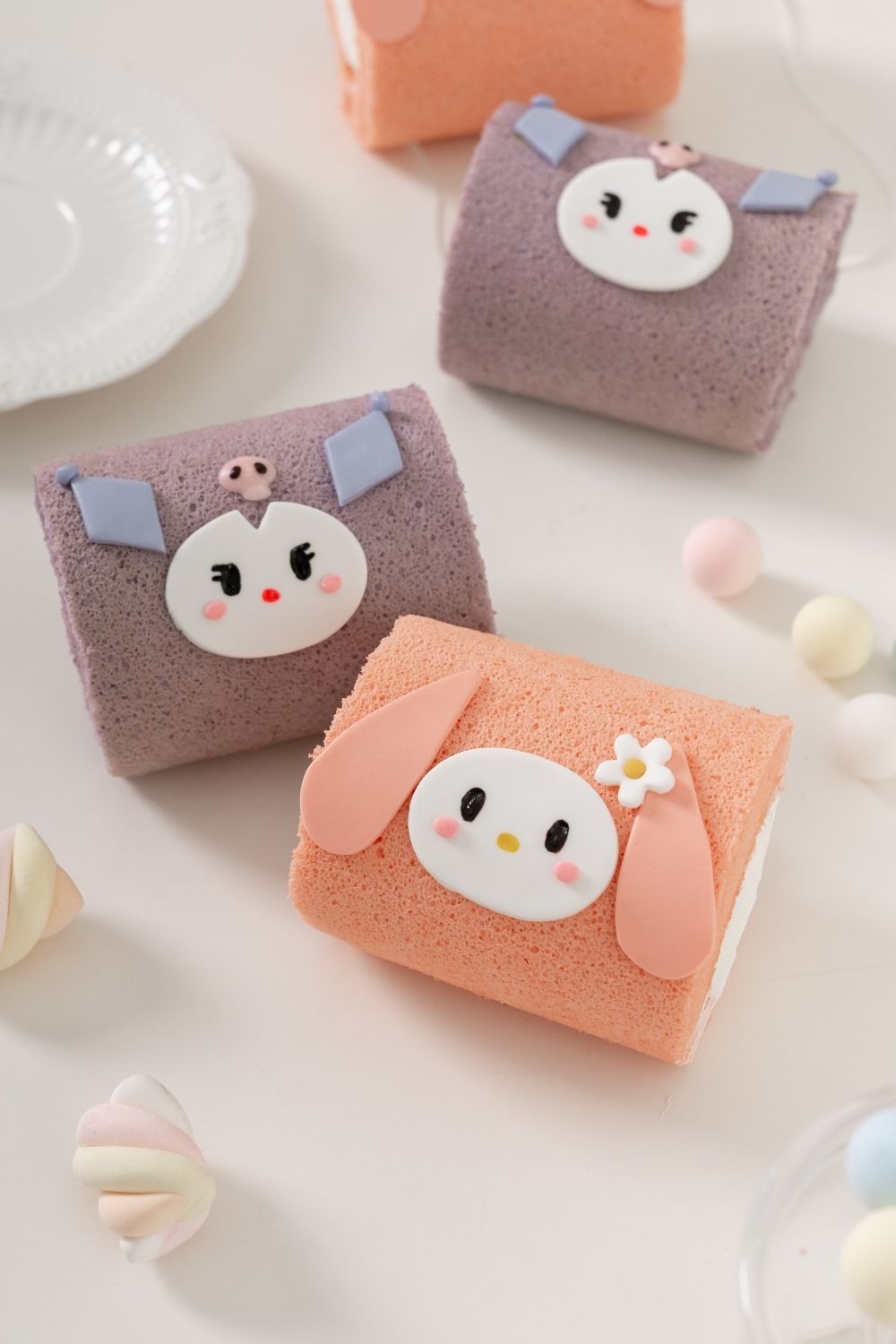 Sanrio Character Roll Cake Baking Class for Kids π