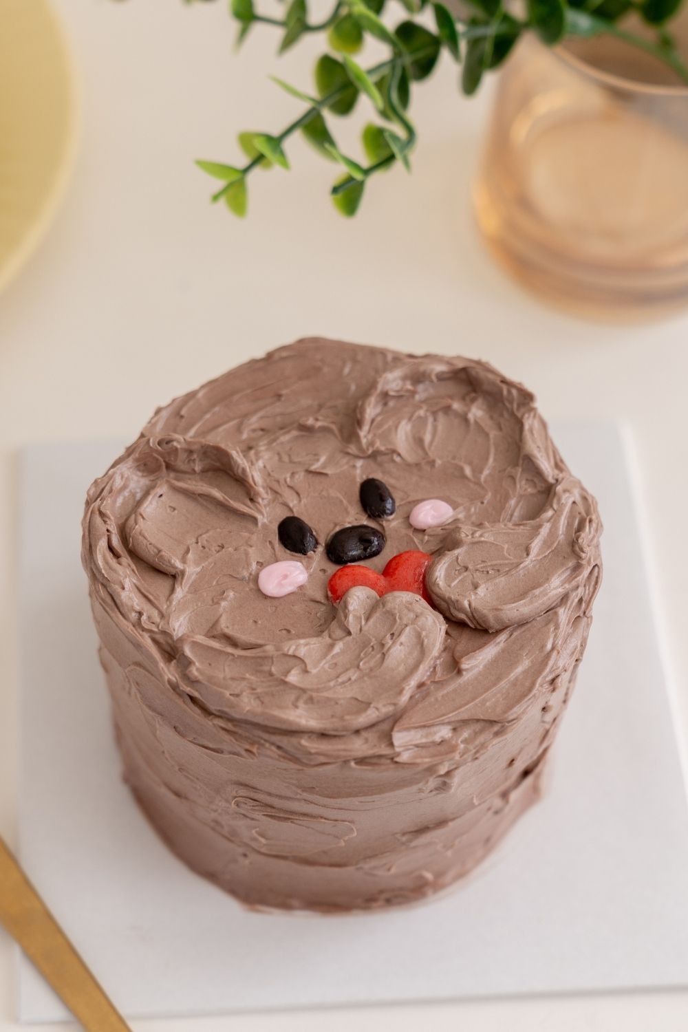 VEGAN Chocolate Bear Cake Baking Class for Kids π»π°