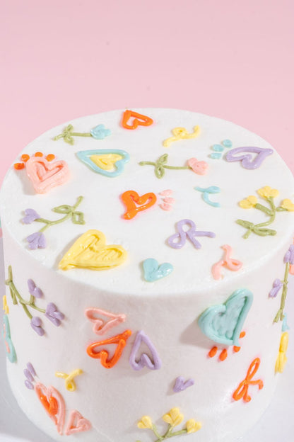 Cutie Doodle Smash Cake 5"