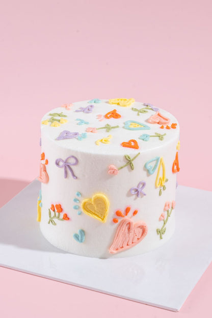 Cutie Doodle Smash Cake 5"