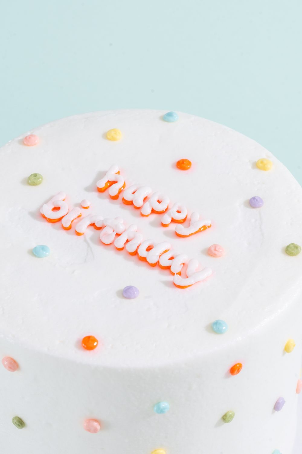 Pastel Dots Smash Cake 5"