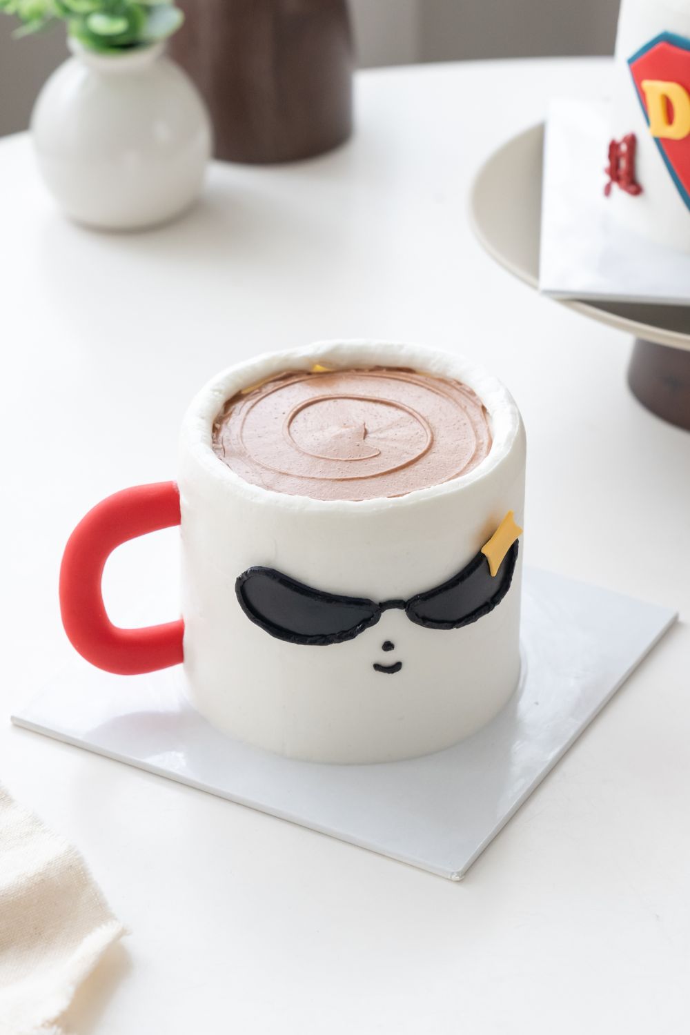 Father's Day Super Dad Mug Cake Baking Class for Kids 🧁