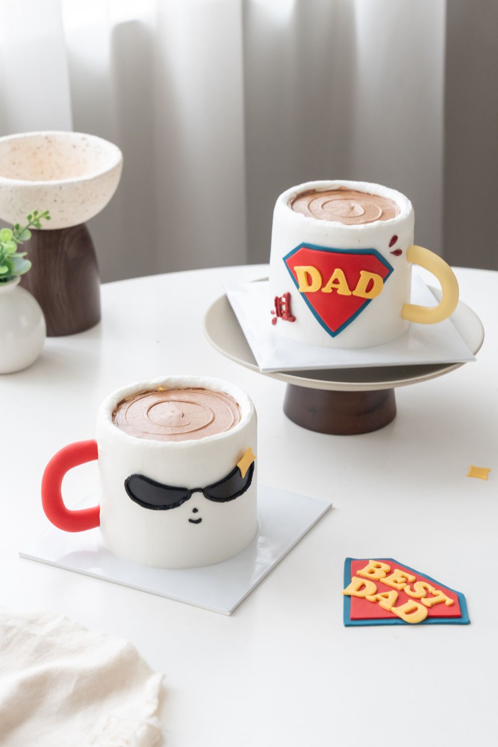 Father's Day Super Dad Mug Cake Baking Class for Kids 🧁