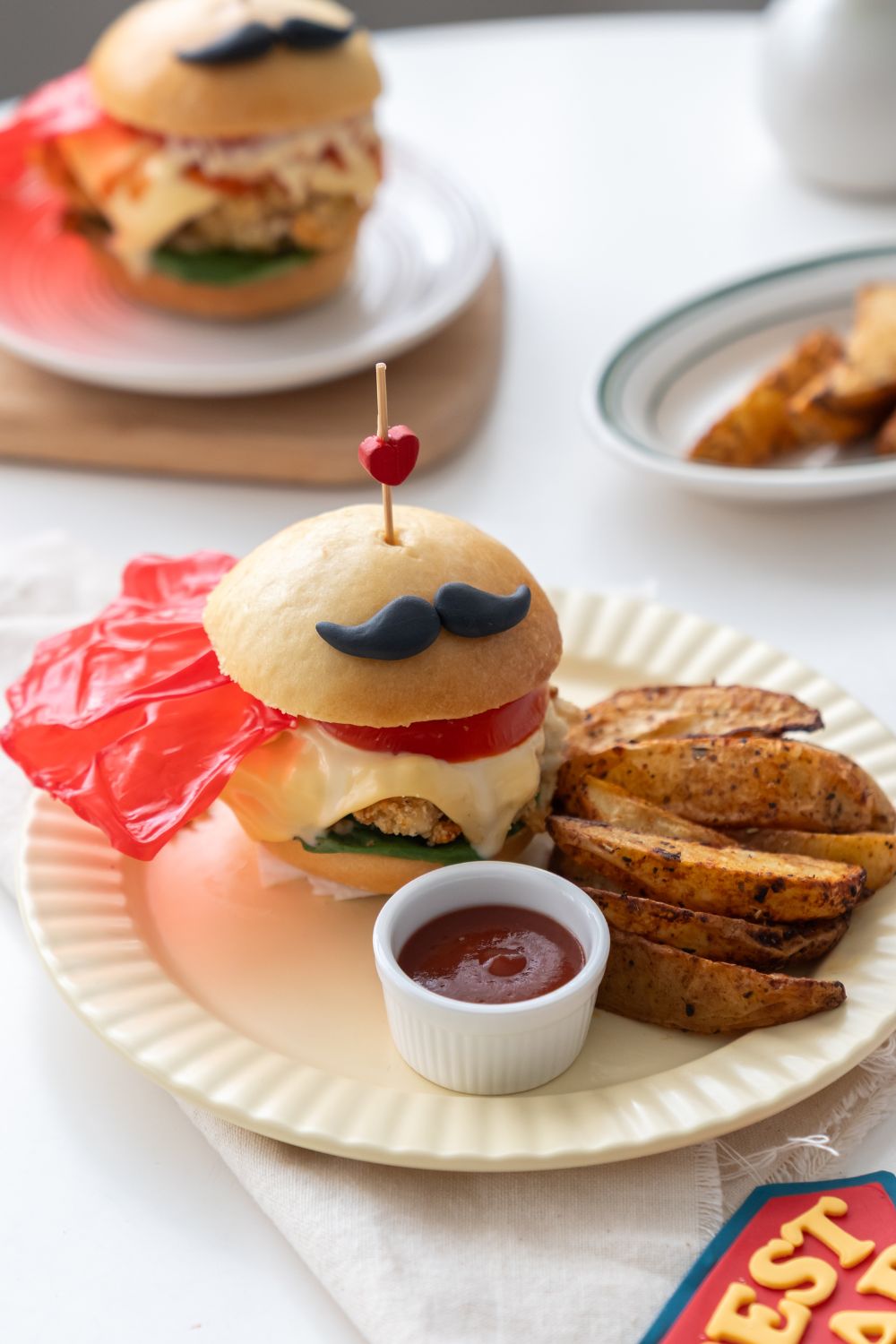 Dad’s Favourite Burger Cooking Class for Kids 🍔