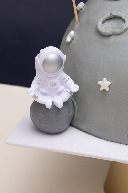 Astronaut Space Dome Cake 6"