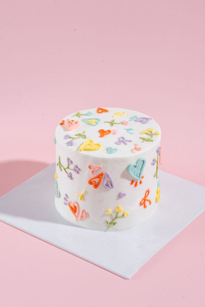 Cutie Doodle Smash Cake 5"