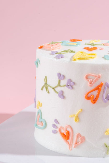 Cutie Doodle Smash Cake 5"