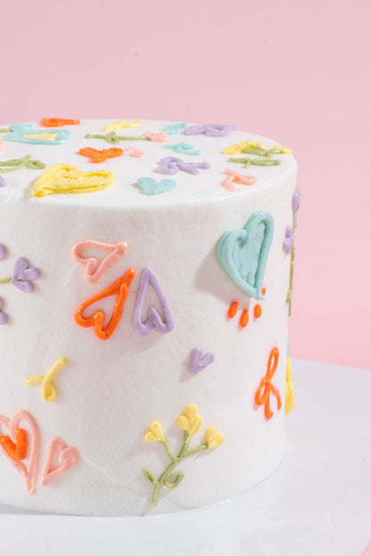 Cutie Doodle Smash Cake 5"