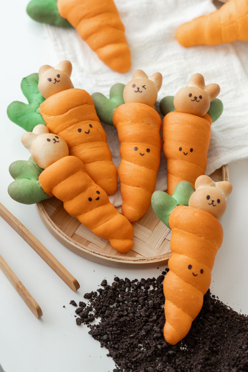 Bunny Bread with Cream Filling Baking Class for Kids 🥕🐇