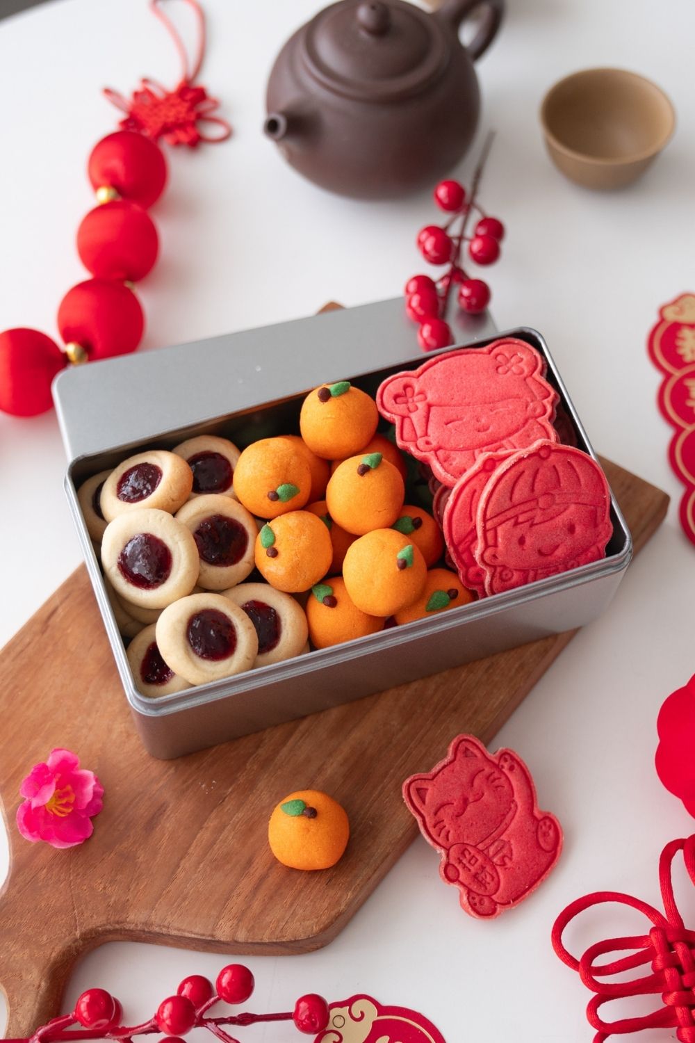 CNY Heng Ong Huat Cookie Box Baking Class for Kids 🍊🧧