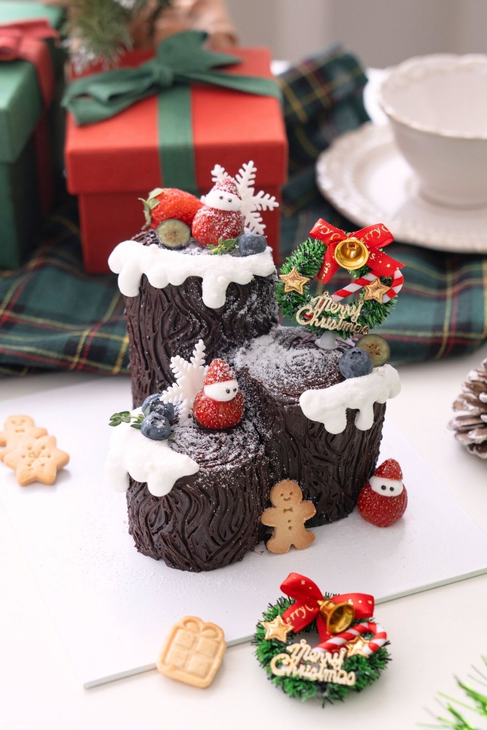 Christmas Log Cake Baking Class for Kids