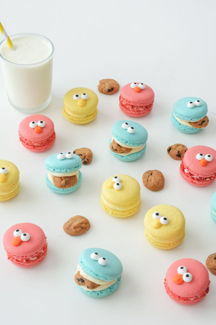 Sesame Street Macarons
