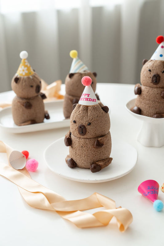 Capybara Roll Cake Baking Class for Kids 🍫🍰