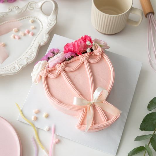 Mother’s Day Floral Bouquet Cake Baking Class for Kids 🌹