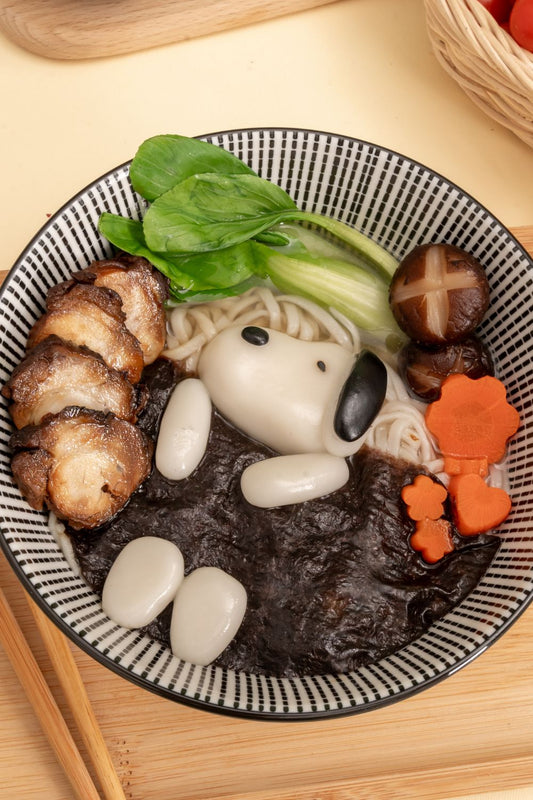 Snoopy Chicken Chashu Ramen Cooking Class for Kids 🍜🍥