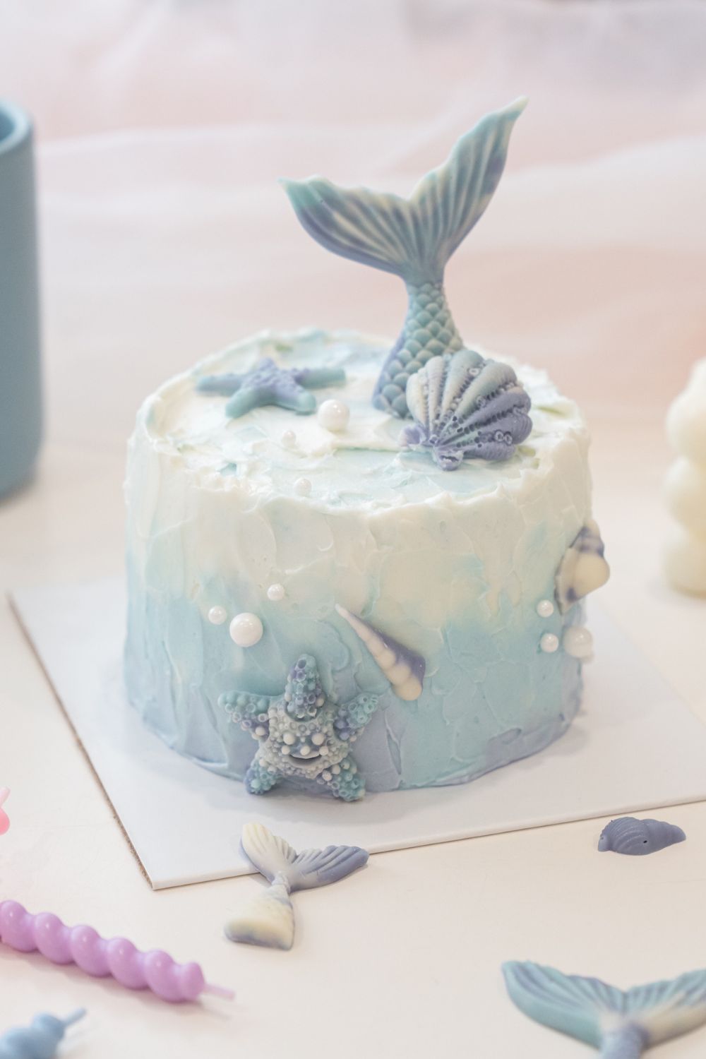 Mermaid Cake Baking Class for Kids 🍰