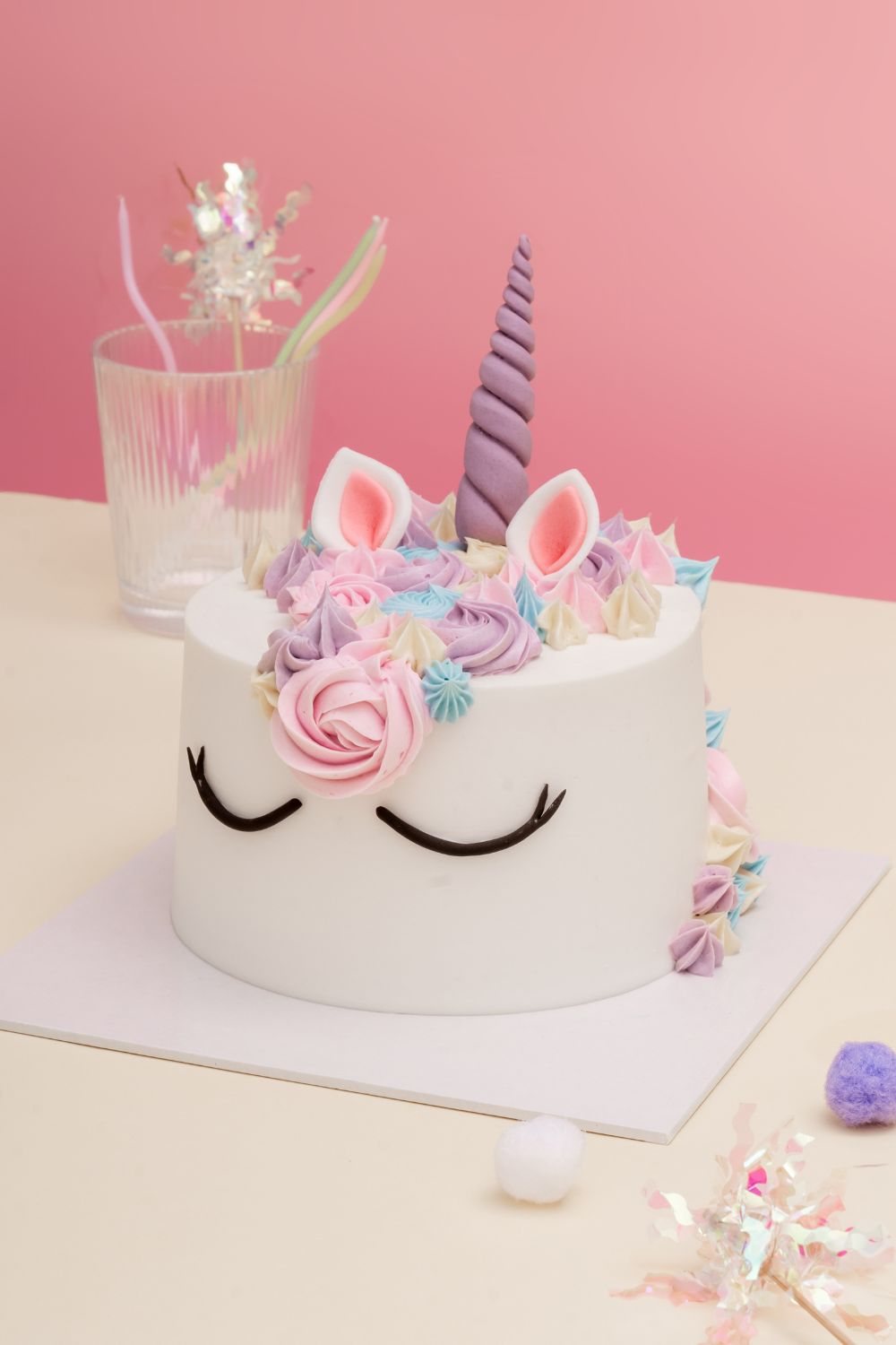 Unicorn Celebration Cake 6”