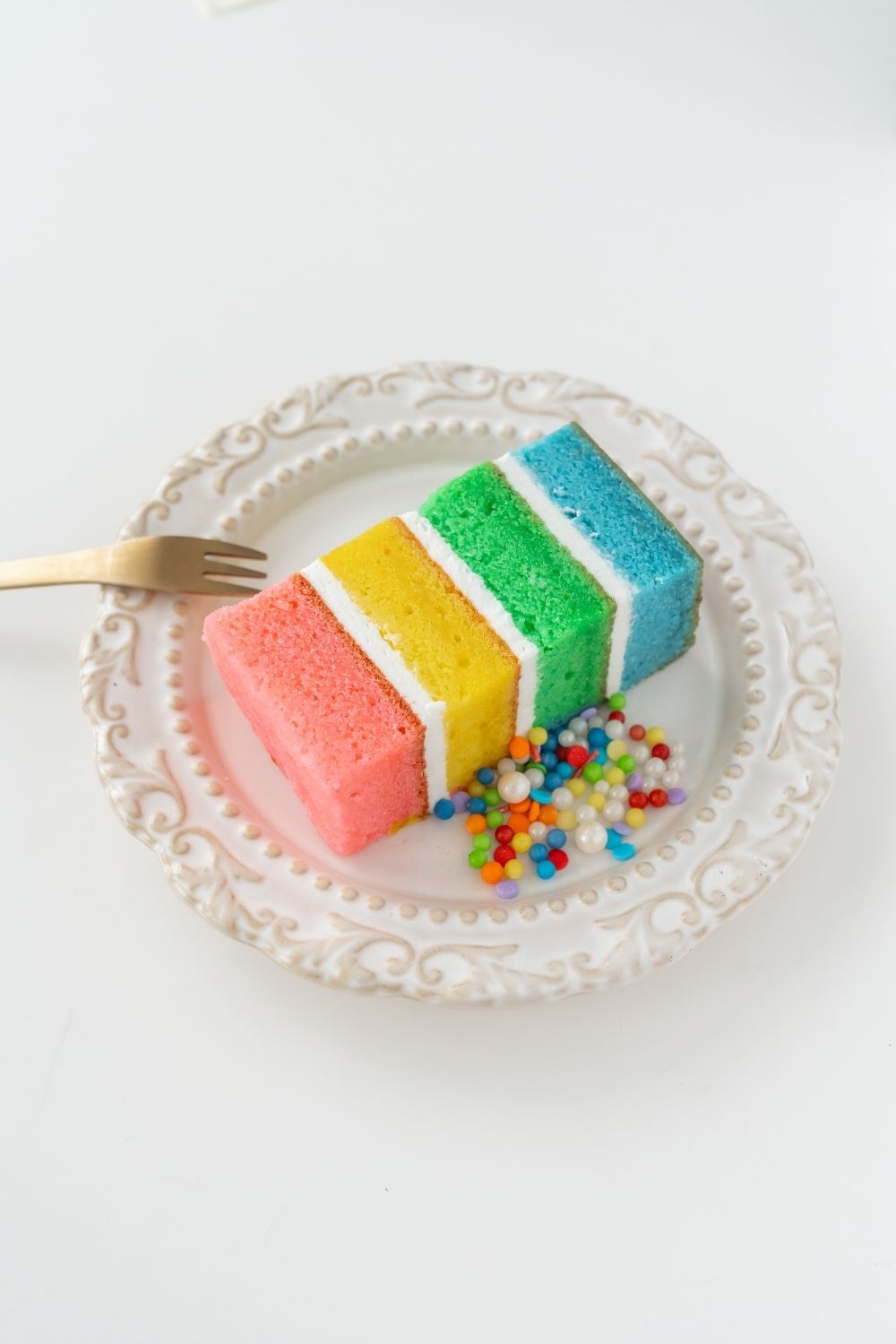 Rainbow Smash Cake 5"