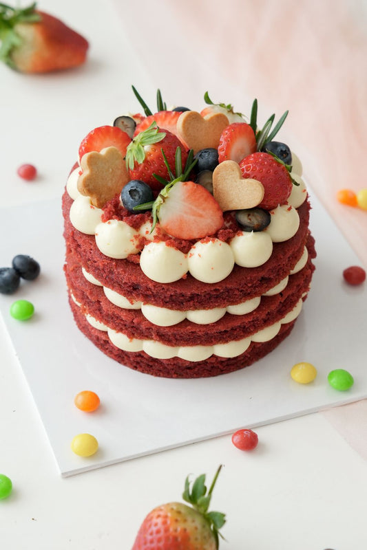Red Velvet Cake Baking Class for Kids 🍰🍓